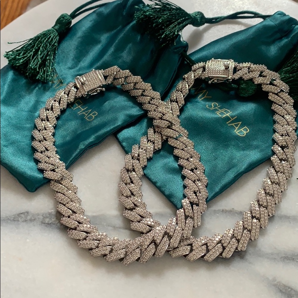 SILVER MIDI CUBAN LINK CHOKER